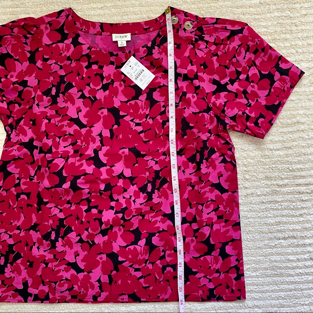 NWT J. Crew puff sleeve top - Picture 13 of 15